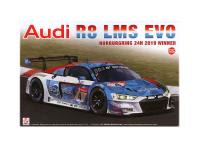 NU-24026 NuNu Model Kit Автомобиль Audi R8 LMS EVO участник 24часовой гонке Нюрбургринга 2019 (1:24)