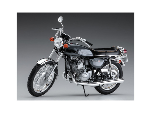 21510 Hasegawa Мотоцикл Kawasaki 500-SS/MACH III (1:12)