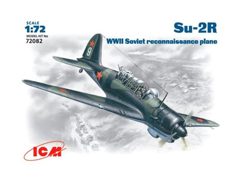 72082 ICM Су-2 Р, советский самолет-разведчик II Мировой войны (1:72)