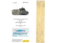 035637 Фототравление Микродизайн МТ-ЛБ надгусеничные полки (Звезда) (1:35)