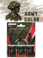 Pacific88 Набор красок Art color Starter set Российский цифровой камуфляж, 3 шт,арт.1051