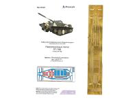 035463 Фототравление Микродизайн ПТ-76Б (Восточный Экспресс) надгусеничные полки (1:35) 035463 Фототравление Микродизайн ПТ-76Б (Восточный Экспресс) надгусеничные полки (1:35)