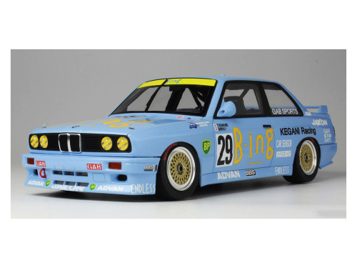 NU-24019 NuNu Model Kit Автомобиль BMW M3 E30 Gr. A 1990 Fuji InterTEC Class Winner (1:24)