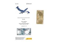 144212 Фототравление Микродизайн Як-40 (Звезда, Восточный Экспресс) (1:144) 144212 Фототравление Микродизайн Як-40 (Звезда, Восточный Экспресс) (1:144)