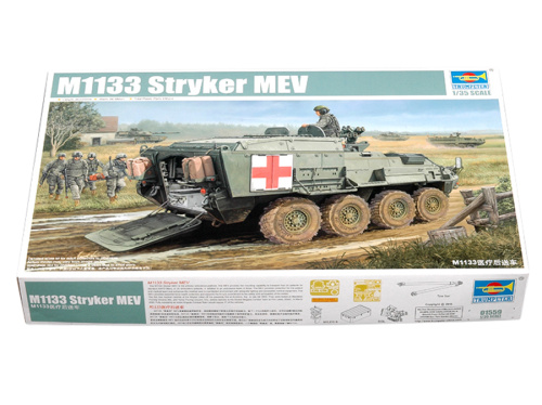 01559 Trumpeter Американский бронетранспортер M1133 Stryker MEV (1:35)