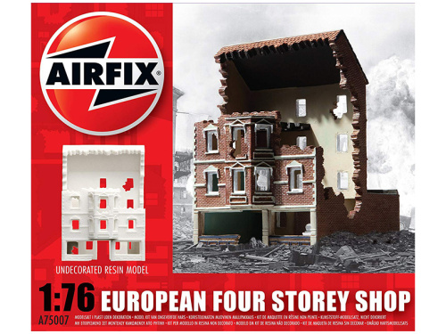 A75007 Airfix Руины европейского 4-х этажного магазина 1:76