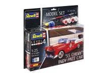 67686 Revell Подарочный набор. Автомобиль Chevy Indy Pace Car 1955 (1:25)