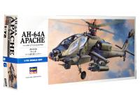 00436 Hasegawa Ударный вертолёт AH-64A Apache (1:72)