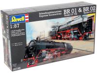 02158 Revell Express locomotives BR 01 Tender 2`2`T32 & BR 02 Tender 2`2 T30 (1:87) 02158 Revell Express locomotives BR 01 Tender 2`2`T32 & BR 02 Tender 2`2 T30 (1:87)