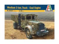 6457 Italeri Немецкий грузовой автомобиль Medium 3 Ton Truck Coal Engine (1:35)