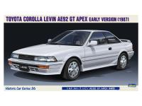 21136 Hasegawa Автомобиль Toyota Corolla Levin AE92 GT Apex Early Version (1987) (1:24)