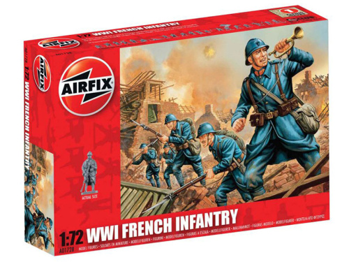 A01728 Airfix Французская пехота. Первая мировая 1:72