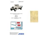 035631 Фототравление Микродизайн ЗиС-5 (Hobby Boss) капоты (1:35)