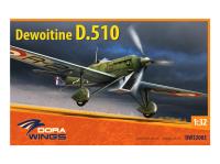 DW32003 Dora Wings Истребитель Dewoitine D.510 (1:32)