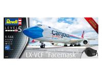 03836 Revell Самолет Boeing 747-8F Cargolux LX-VCF "Facemask" (1:144)