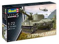 03265 Revell Американская самоходная гаубица M109 (1:72)