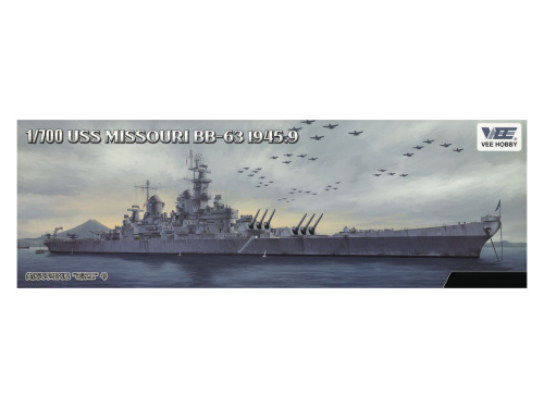 E57003 Vee Hobby Линкор USS Missouri DX BB-63 1945.9 (1:700)