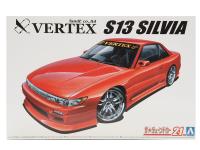 05861 Aoshima Автомобиль Nissan Silvia S13 Vertex (1:24)