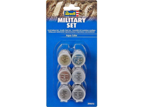 39075 Revell Набор акриловых красок Military Set, 6 цветов