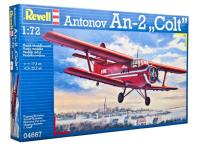 04667 Revell Самолет Antonov AN-2 Colt (1:72) 04667 Revell Самолет Antonov AN-2 Colt (1:72)