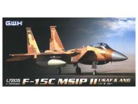 L7205 G.W.H. Американский истребитель F-15C MSIP II USAF & ANG (1:72)