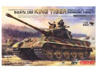 TS-031 Meng Немецкий тяжелый танк Sd.Kfz.182 King Tiger с башней Henschel (1:35)