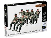 35137 Master Box Немецкая пехота на марше, период Второй Мировой войны (1:35)