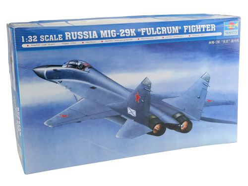 02239 Trumpeter Российский палубный истребитель Миг-29К “Fulcrum” (1:32)