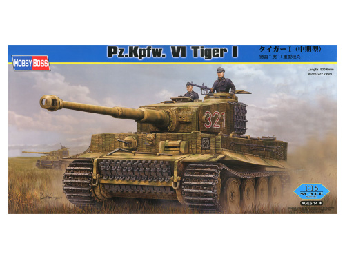 82601 Hobby Boss Немецкий тяжелый танк Pz.Kpfw. VI Tiger I (1:16)