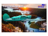 DW48015 Dora Wings Самолет Персиваль Vega Gull (гражданский) (1:48)