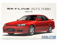 05750 Aoshima Автомобиль Nissan Skyline 25GT-X Turbo ER34 '98 (1:24)