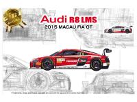 NU-24024 NuNu Model Kit Audi R8 LMS GT3 GP Macau 2015 (1:24)