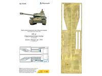 035639 Фототравление Микродизайн ИС-2 (Звезда) надгусеничные полки (1:35)