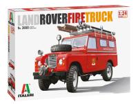 3660 Italeri Пожарный автомобиль Land Rover Fire Truck (1:24)