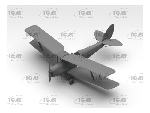 32037 ICM RAF DH. 82А Tiger Moth с кадетами (1:32)