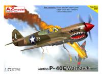 AZ7696 AZ Model Истребитель P-40E Warhawk "AVG" (1:72)