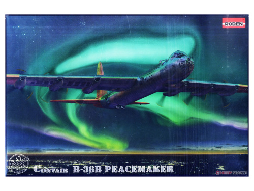 Rod347 Roden Бомбардировщик Convair B-36B Peacemaker (ранний) (1:144)