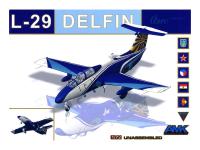 86001 AMK Учебно-тренировочный самолёт Aero L-29 Delfin (1:72)