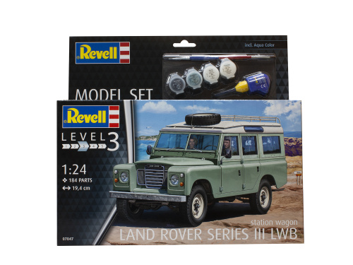 67047 Revell Автомобиль Land Rover Series III (1:24)