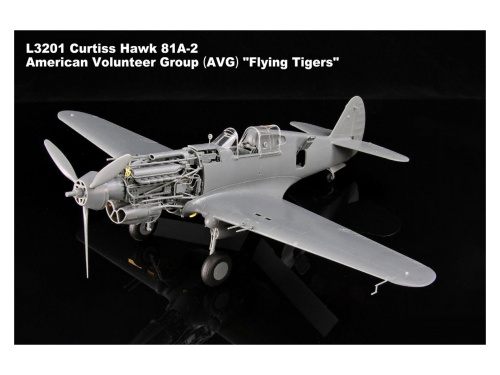L3201 G.W.H. Истребитель Curtiss Hawk 81-A2 Flying Tigers (1:32)