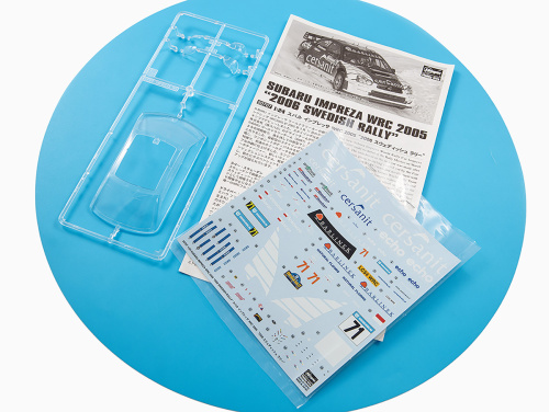 20707 Hasegawa Автомобиль Subaru Impreza WRC 2005 "Ралли Швеции 2006" (1:24)
