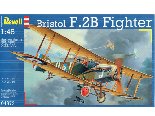 04873 Revell Истребитель-биплан Bristol F.2B (1:48)