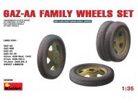 35099 MiniArt Набор колес для автомобилей семейства АА (1:35)