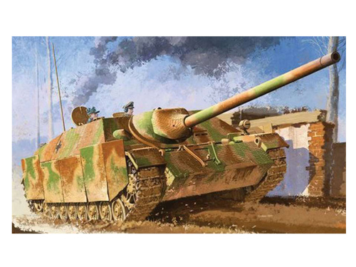6589 Dragon Немецкая САУ Jagdpanzer IV L/70(V) с циммеритом (1:35)