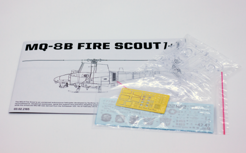 2165 Takom Беспилотный летательный аппарат MQ-8B Fire Scout (1:35)