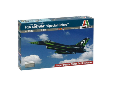 1337 Italeri Итальянский истребитель  F-16A "Special colors" (1:72)