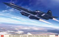 02425 Hasegawa Стратегический сверхзвуковой самолёт-разведчик ВВС США SR-71 BKACKBIRD (ver.A) (1:72)