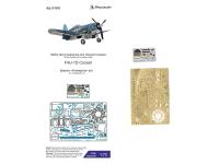 072082 Фототравление Микродизайн F4U-1D Corsair (Hasegava) (1:72) 072082 Фототравление Микродизайн F4U-1D Corsair (Hasegava) (1:72)