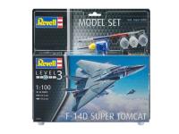 63950 Revell Подарочный набор. Американский самолёт F-14D Super Tomcat (1:100) 63950 Revell Подарочный набор. Американский самолёт F-14D Super Tomcat (1:100)