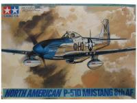61040 Tamiya Американский истребитель N.A. P-51D Mustang 8th AF (1:48)